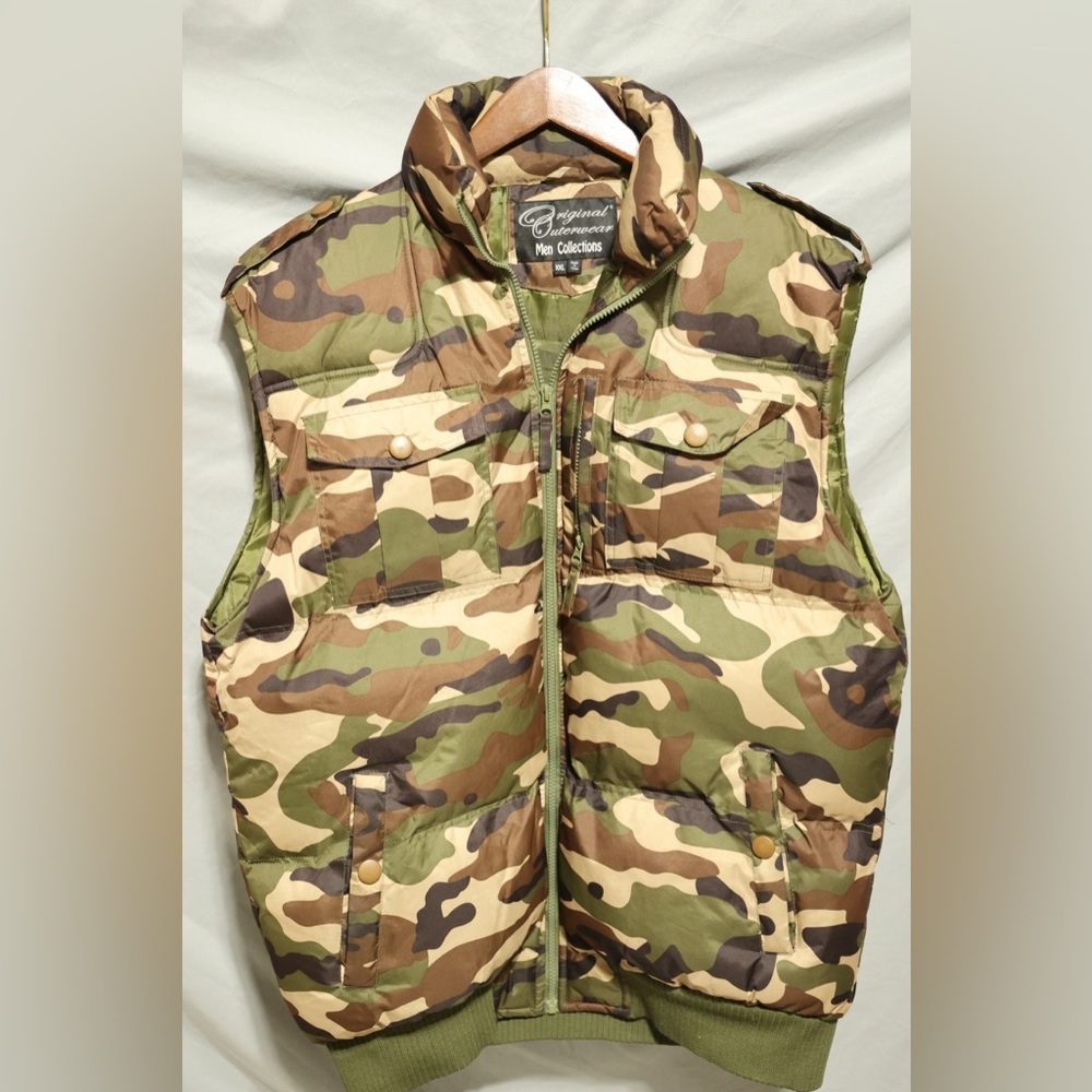 Original Outerwear XXL Camouflage Vest